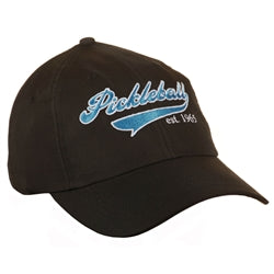 Pickleball Hats Heritage Pickleball Cap Black
