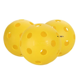 Pickleball Ball ONIX Fuse Indoor Pickleball - Yellow 3 Pack